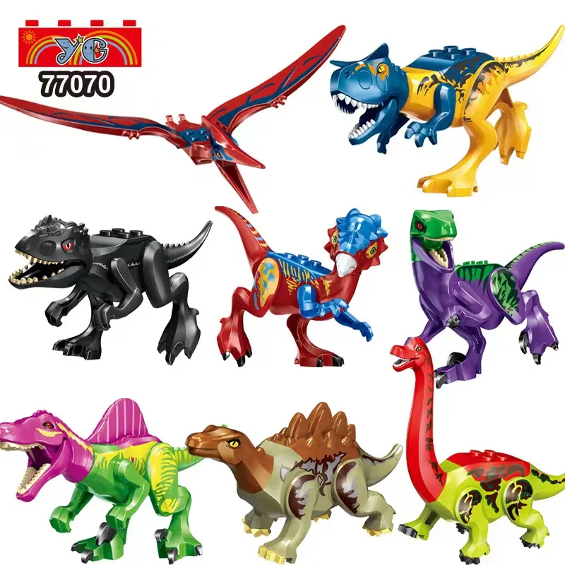

Конструктор «Динозавры юрского периода», конструктор «сделай сам», тираннозавр, фигурки героев, модели животных, детские игрушки, подарки для детей