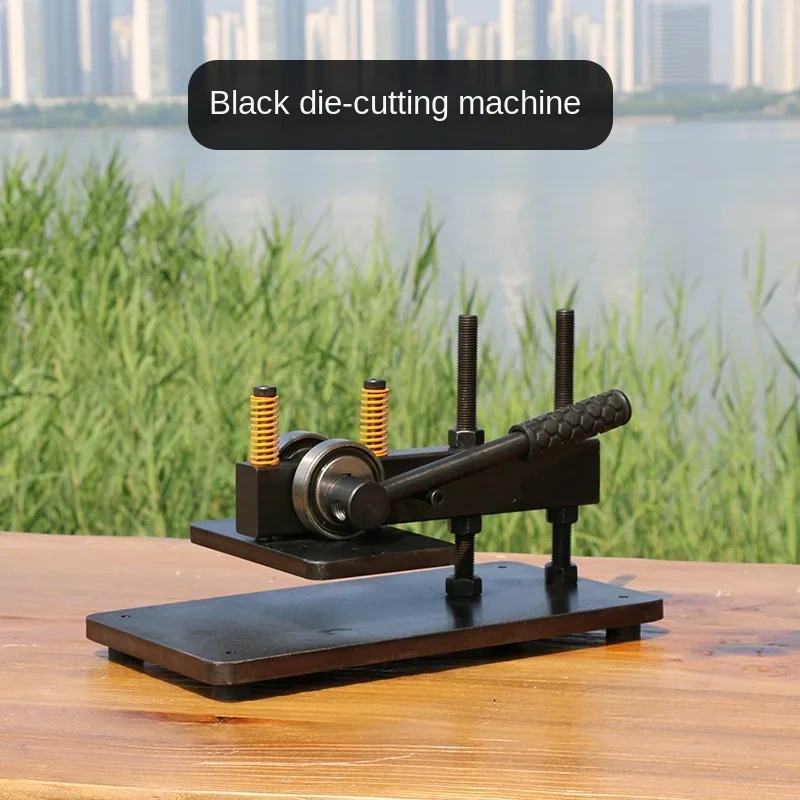 Консольный ручной штамповочный станок нож пресс кожа заготовка пластиковая