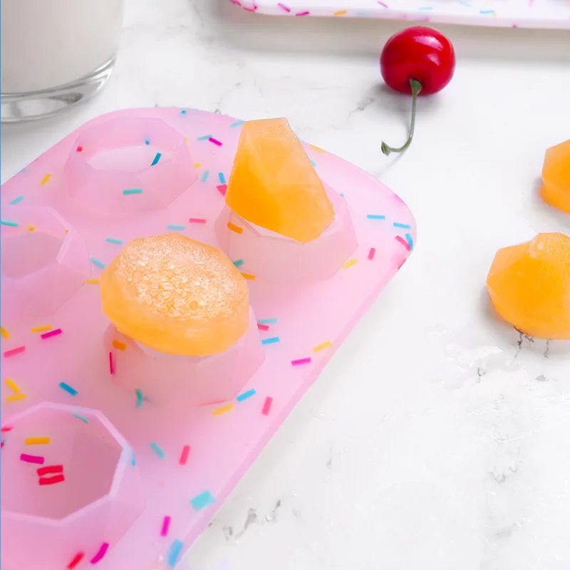 Пятизвездочный трехмерный креативный Силиконовый поднос для льда Love Ice Cube Home Diy