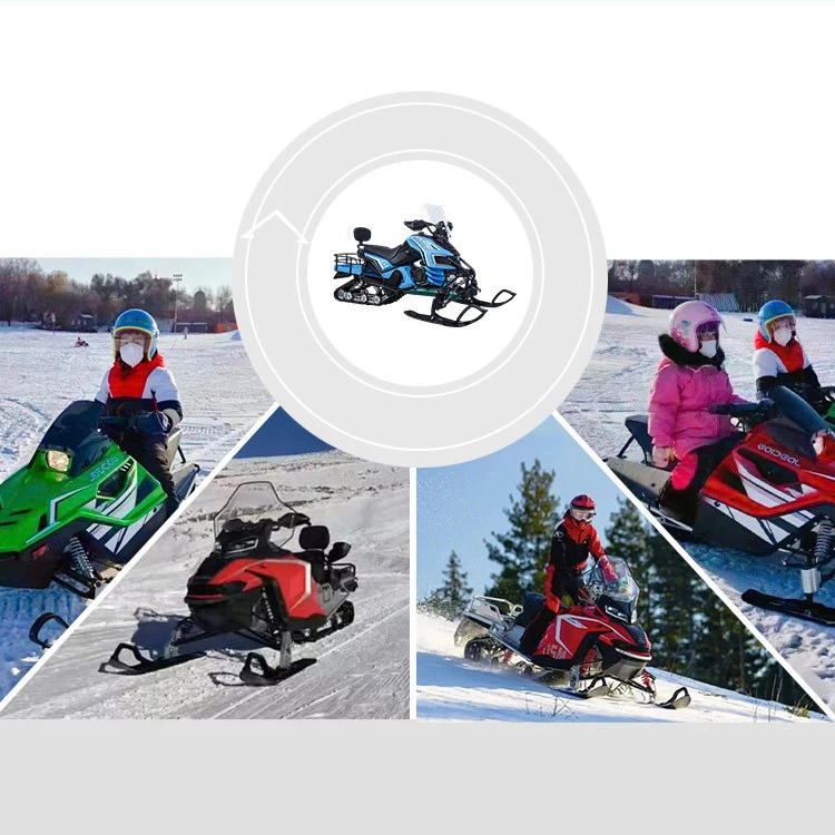 Фото Снегоход 200cc, снежный автомобиль, лыжный автомобиль, внедорожный открытый экспорт, вездеход, пляжный квадроцикл, на заказ №5