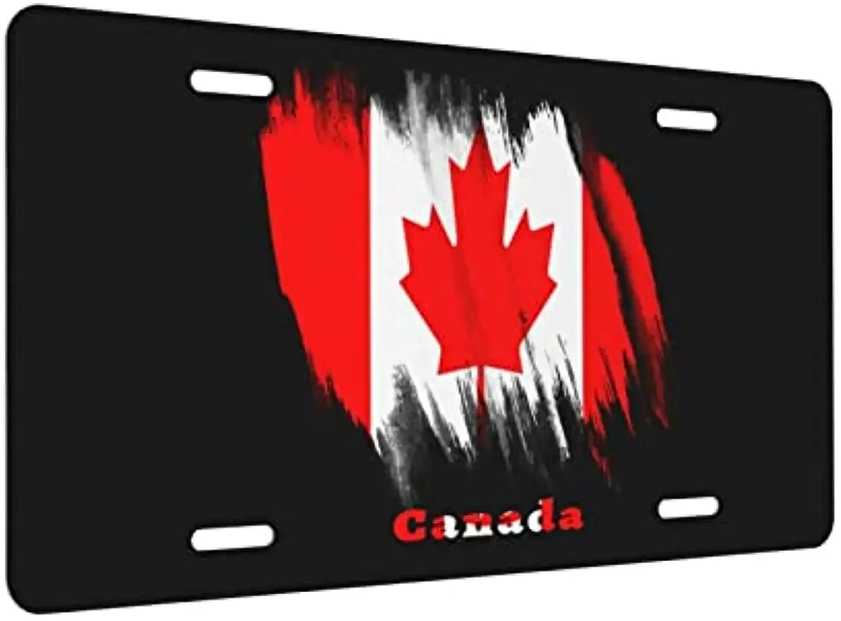 Флаг Канады канадский номерной знак передняя бирка автомобиля декоративная