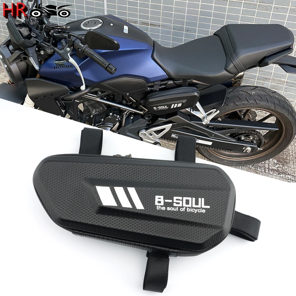 

For Honda CBR 125R F4i 650F 650R 1100XX 1000F 600RR 954RR 1000RR Motorcycle Modification Hard Shell Waterproof Triangle Side Bag