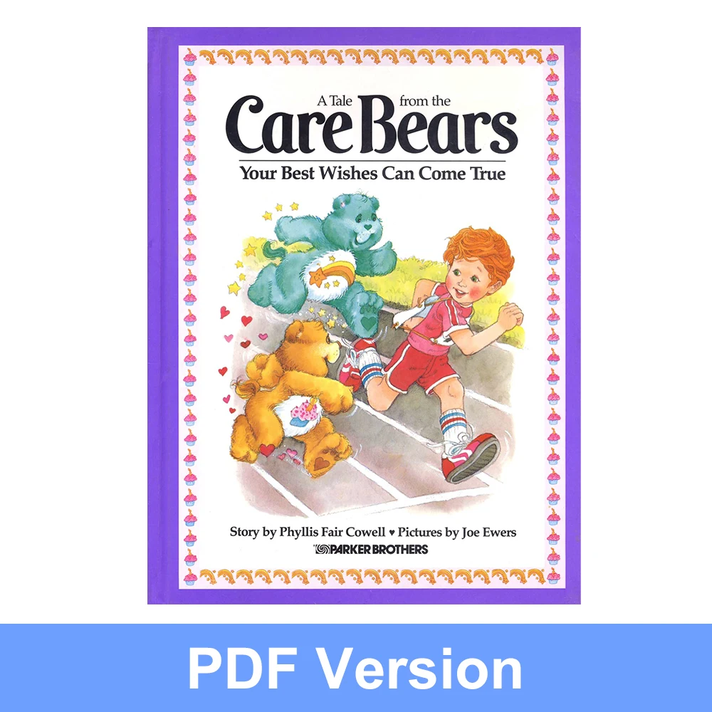 

A Tale From the Care Bears Children learning book In English Picture Story Reading Books for Kids E-books PDF File