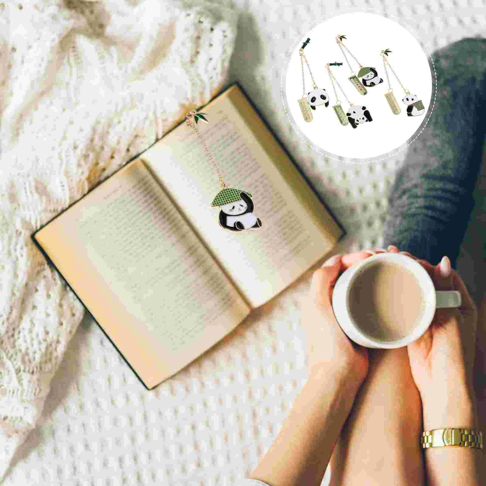 

For Bookpage Gift Clip Animal Pendant Metal Kids Markersmarkerchain Retro Folder Lovely Label Vintage Adults Teens Presents
