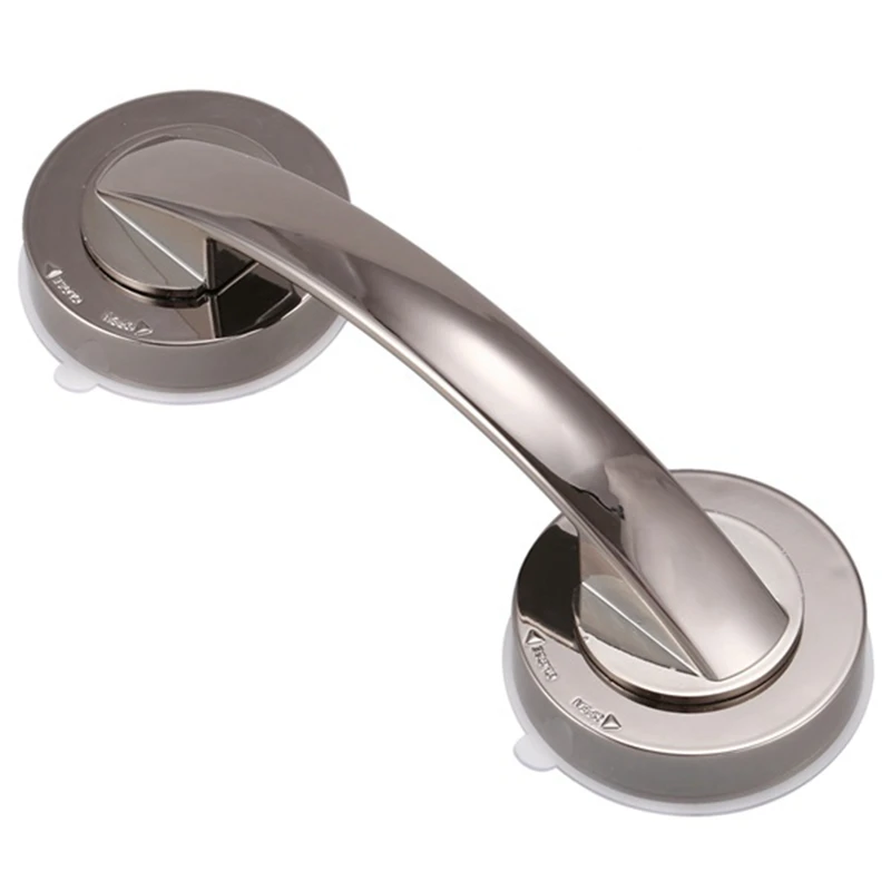 

Vacuum Sucker Suction Cup Handrail Bathroom Super Grip Safety Grab Bar Handle For Glass Door Bathroom Elder
