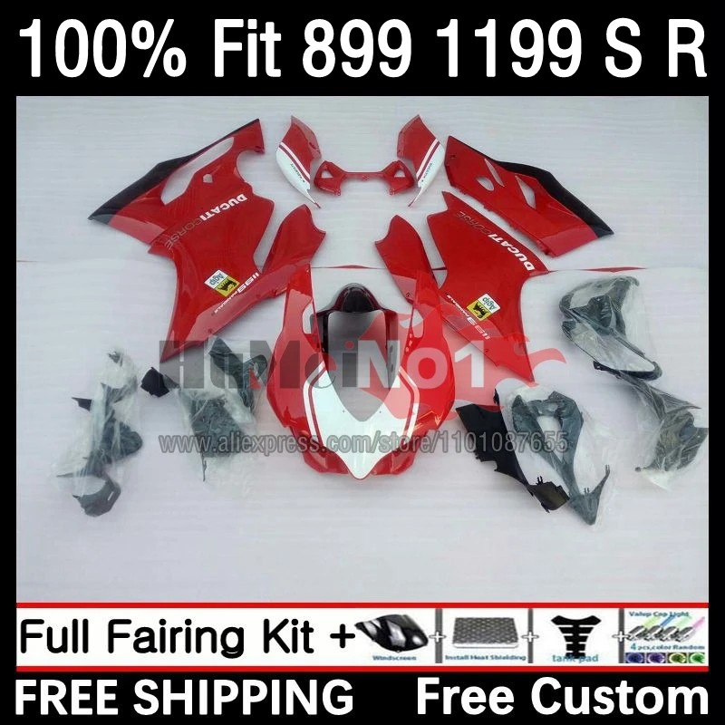 

OEM Injection For DUCATI 899 1199 S R Panigale 12 13 15 16 50No.95 899S 1199R 1199S 2012 2013 2014 2015 2016 Fairing Fatory red