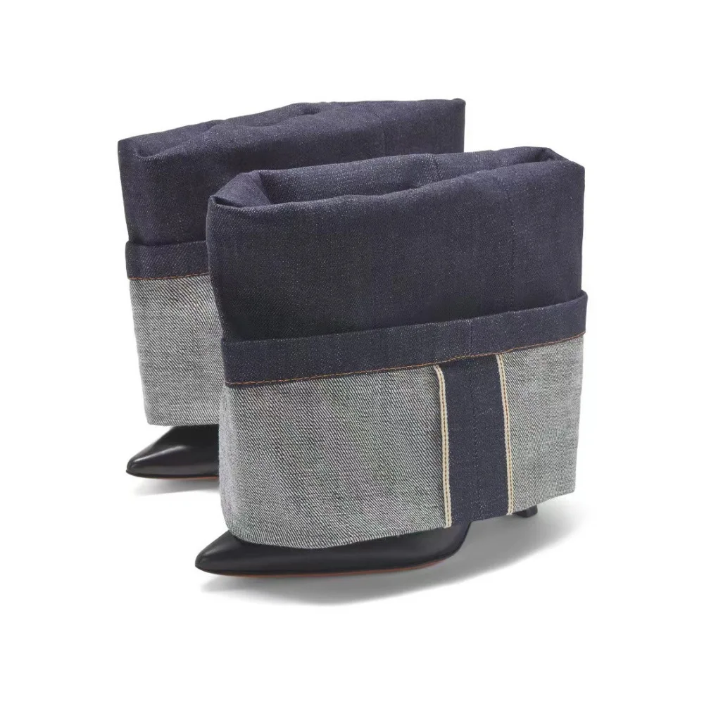 

Женские ковбойские ботильоны на тонком каблуке, ковбойские ботильоны разных цветов с острым носком, модная обувь в западном стиле, Новинка осени 2023