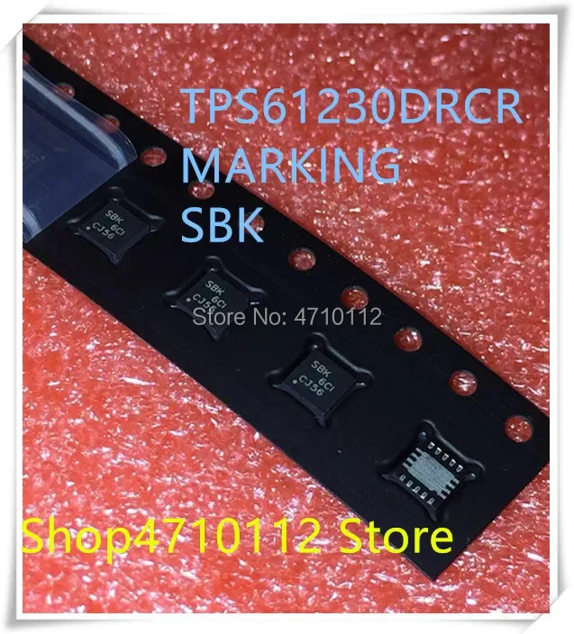 НОВЫЙ 10 шт./лот TPS61230DRCR TPS61230 МАРКИРОВКА SBK WSON-10 IC