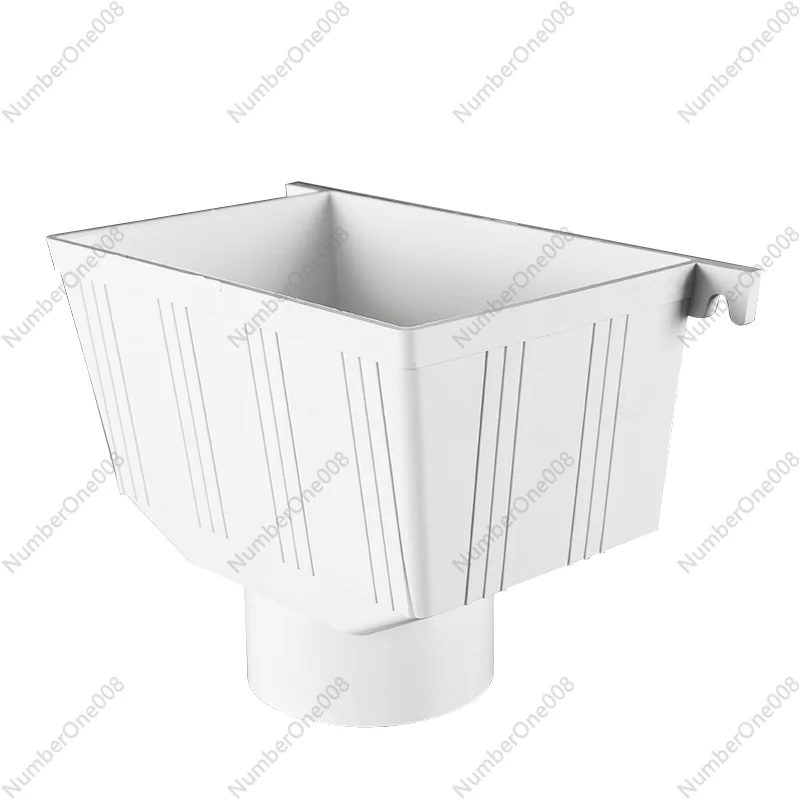 Резервуар для дождевой воды 75/110/160 мм дренажной системы квадратный дождевик из