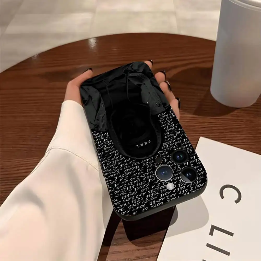Чехол для телефона NF Rapper для iPhone 17, 16, 15, 14, 13, 12, 11, Pro, Max, Plus, мягкий, черный (art.: 3920d91c8fe5b) - 3920d91c8fe5b