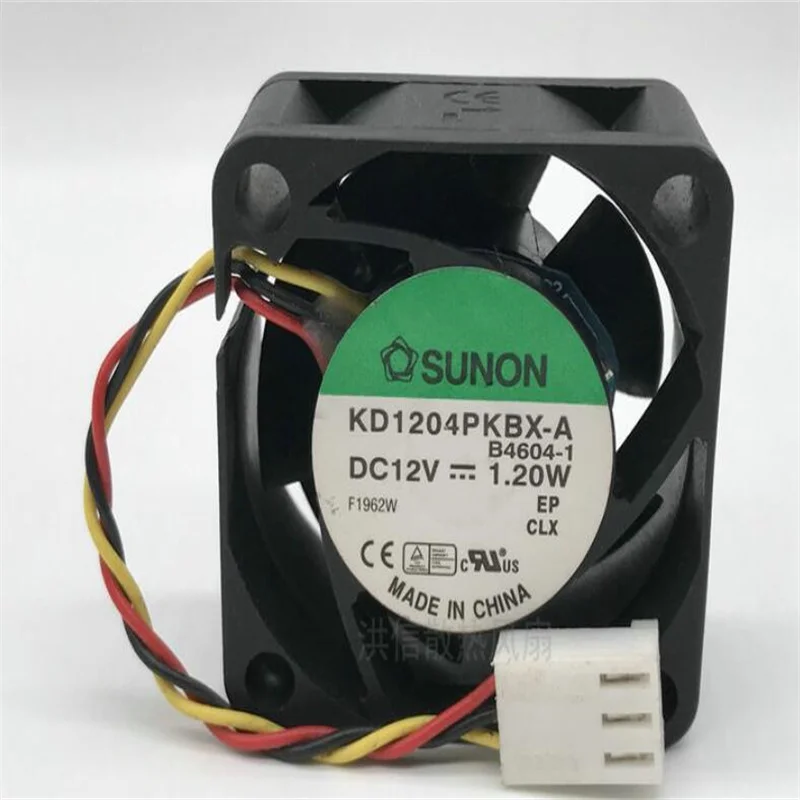 Оптовая продажа: оригинальный двойной шариковый вентилятор охлаждения SUNON KD1204PKBX-A 4020 12V 1,20 W 4CM
