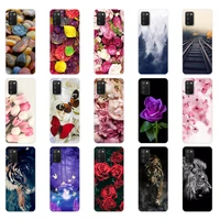 for a02s case soft silicon tpu back phone cover for samsung a02s a 02s sm a025f a025 cartoon 6 5inch