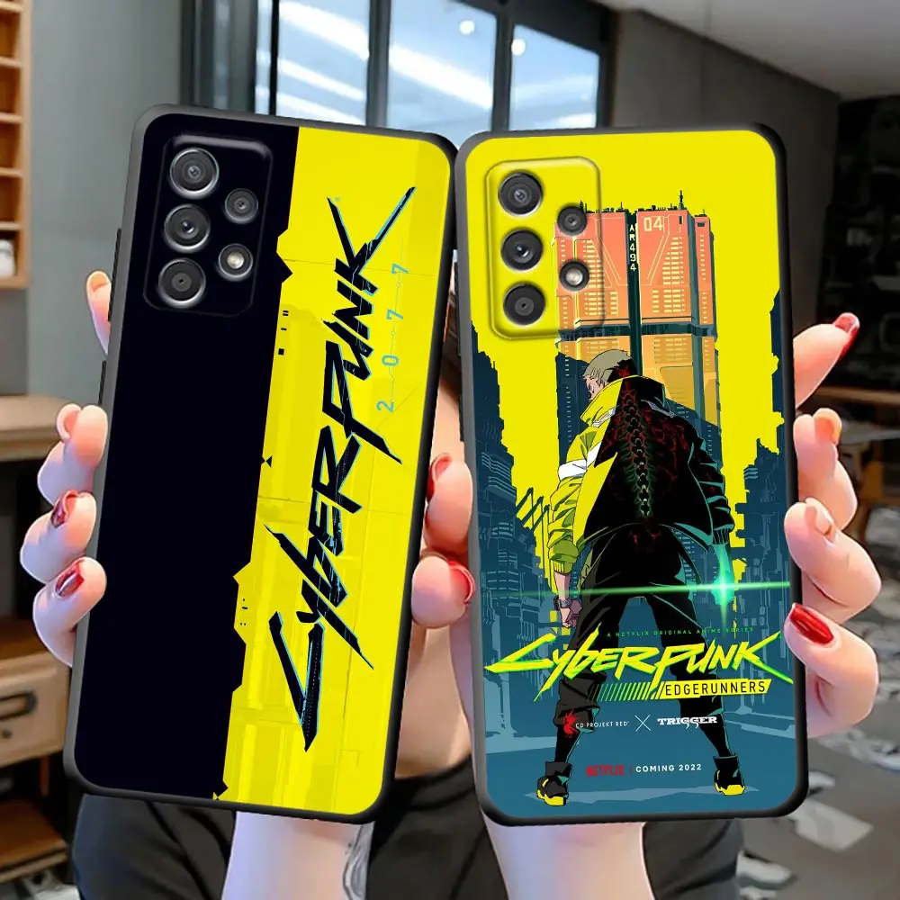 

Funda Coque Case for Samsung S22 S21 S20 S10e S8 S9 S10 Lite FE Plus Ultra 4G 5G Case Capa Cover Popular Games C-Cyberpunkes-s