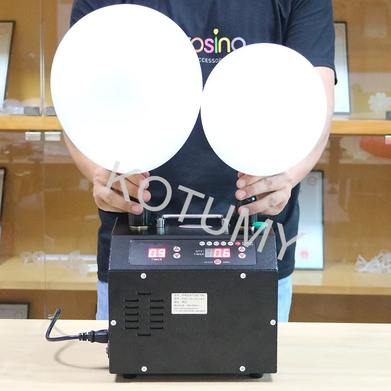 Электрический воздушный насос для воздушных шаров высокой мощности с двойным