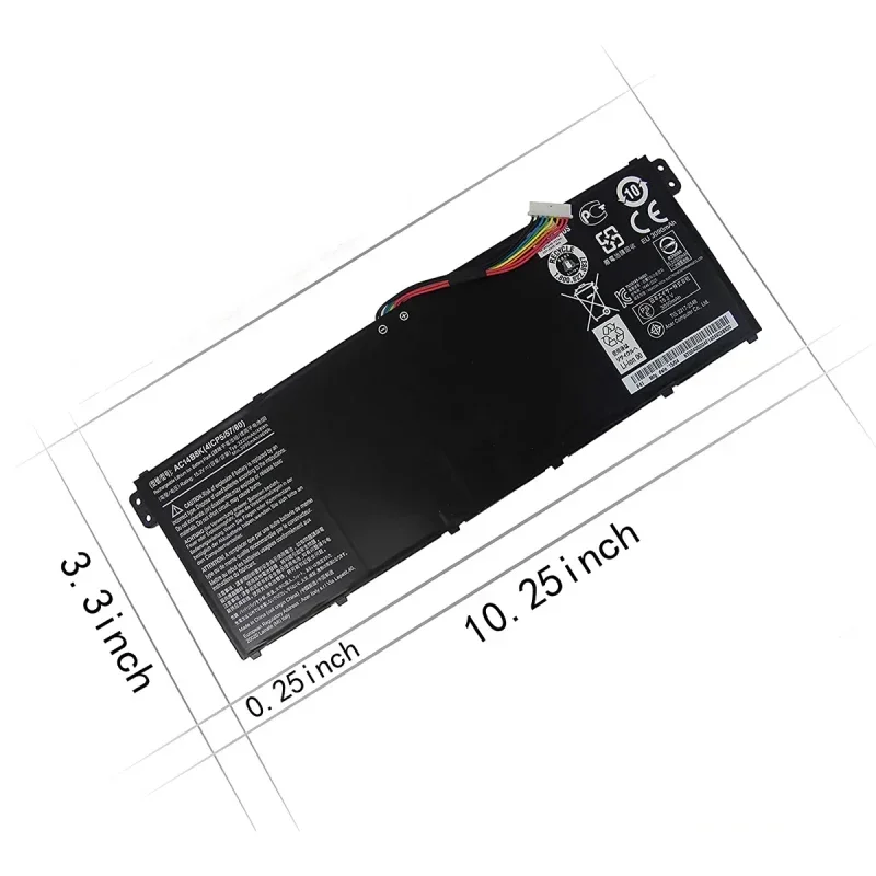 AC14B8K Аккумулятор для Acer Aspire V3-371 V3-111 ES1-111 ES1-512 R3-131T R5-471T R7-371T R7-372T Nitro 5 AN515-51 AN515-52 AN515-53