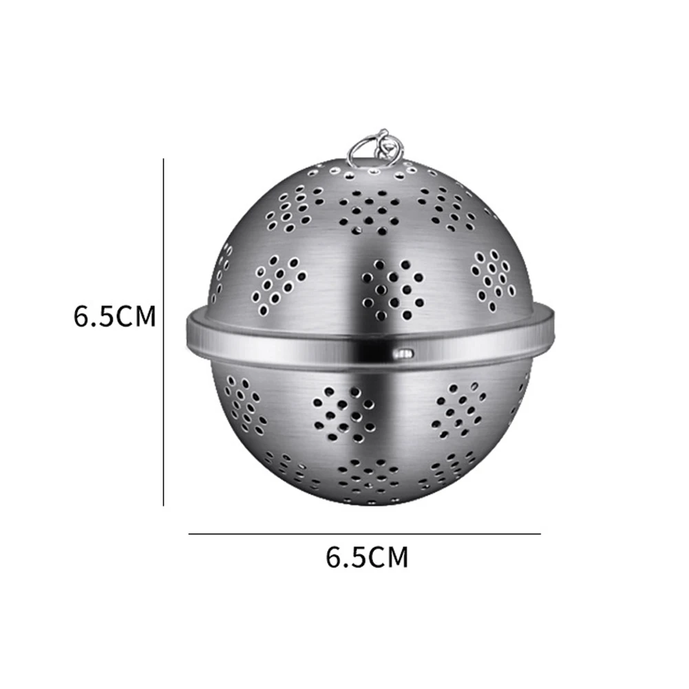 

5 Size Stainless Steel Tea Infuser Ball Spice Soup Stew Soup Infuser Strainer Mesh Infuser Tea Filter Strainers Kitchen Accessor