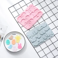 farm wind 12 resin silicone chocolate mould cake molds ice diy biscuit candy dripping baking tool mooncake straw topper lollipop