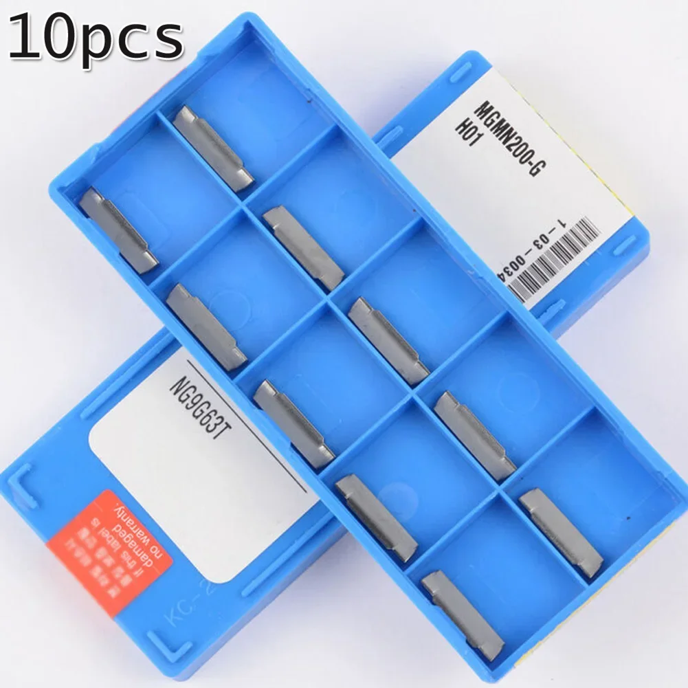 10 шт. MGMN200-G H01 твердосплавная вставка шириной 2 мм для обработки алюминиевого