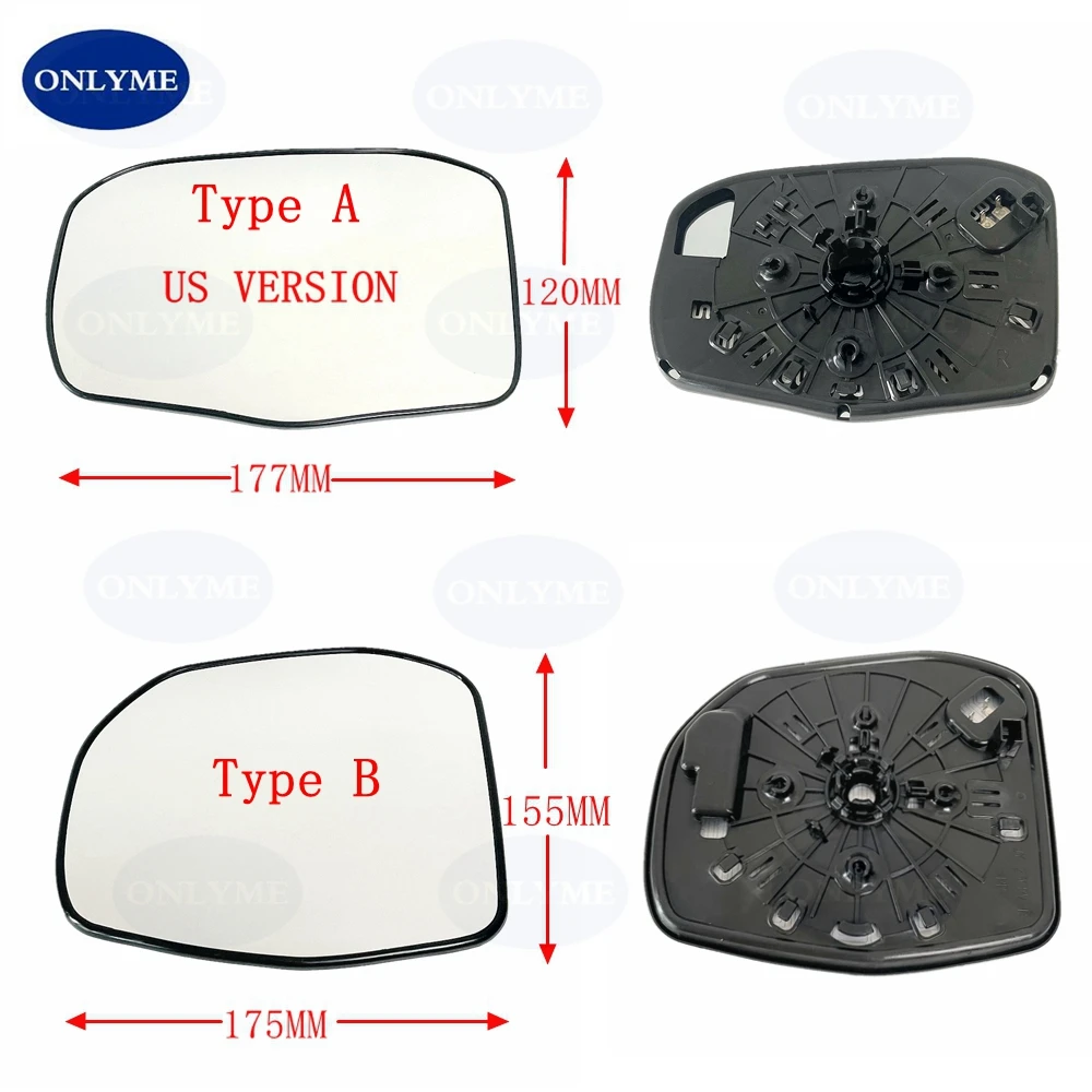 Выпуклое зеркало с подогревом для Honda Step Wgn ZR-V ZRV Vezel HR-V HRV CR-V CRV 2023 2024