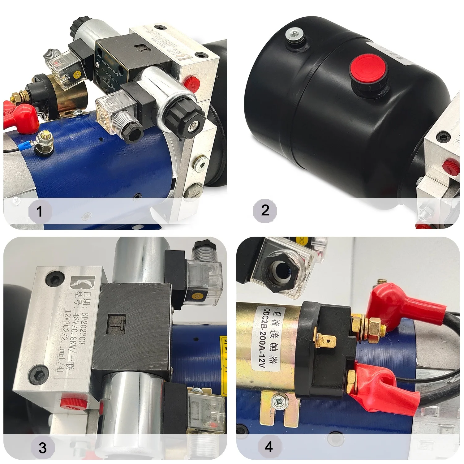 Подвижный сбалансированный тяжелый электрический штабелер Hy-waloil функциональный