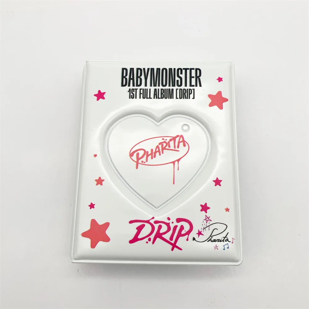 Альбом Kpop Babymonster капельная маленькая карточка брошюра RUKA PHARITA ASA AHYEON RAMI RORA CHIQUITA