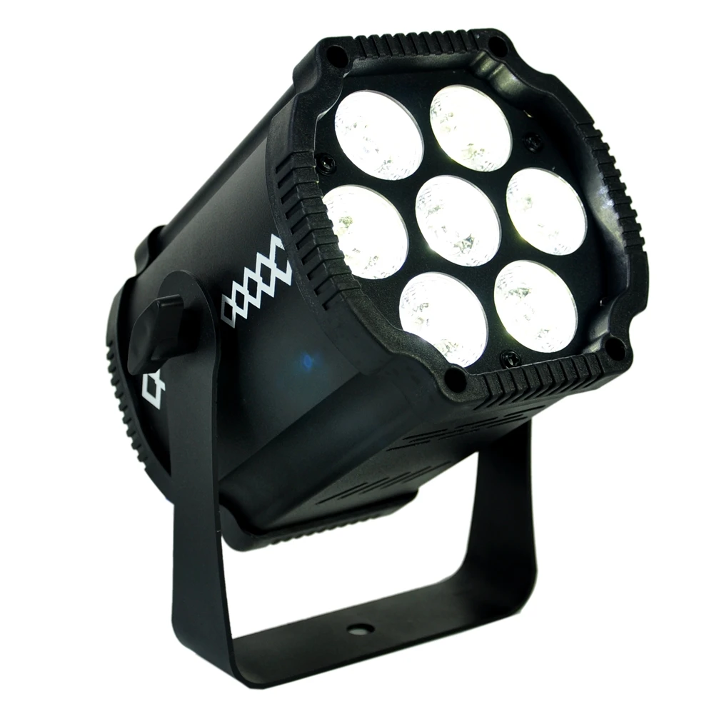TIPTOP 7X12W RGBW 4 в 1 цветная алюминиевая фотовспышка маленькая светодиодная для сцены