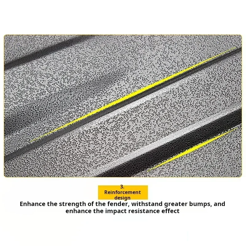 Автомобильный 3D сплав брызговик двигателя крышка защита от брызговика черные