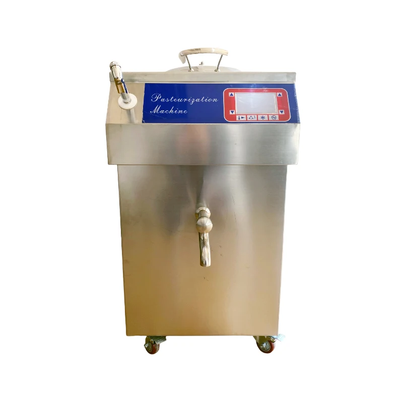 

Factory Small Milk Pasteurizer High Quality Ice Cream Raw Milk Pasteurizer and Aging Homogenizer 60L/H FREE CFR BY SEA