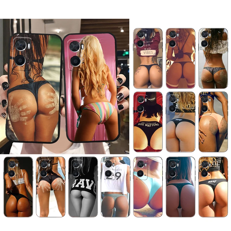 

Sexy Woman Ass Phone Case for OPPO A96 A91 A54 A74 A94 A53S A15 A16 A17 Reno 2 2Z Reno 6 7 8 Case