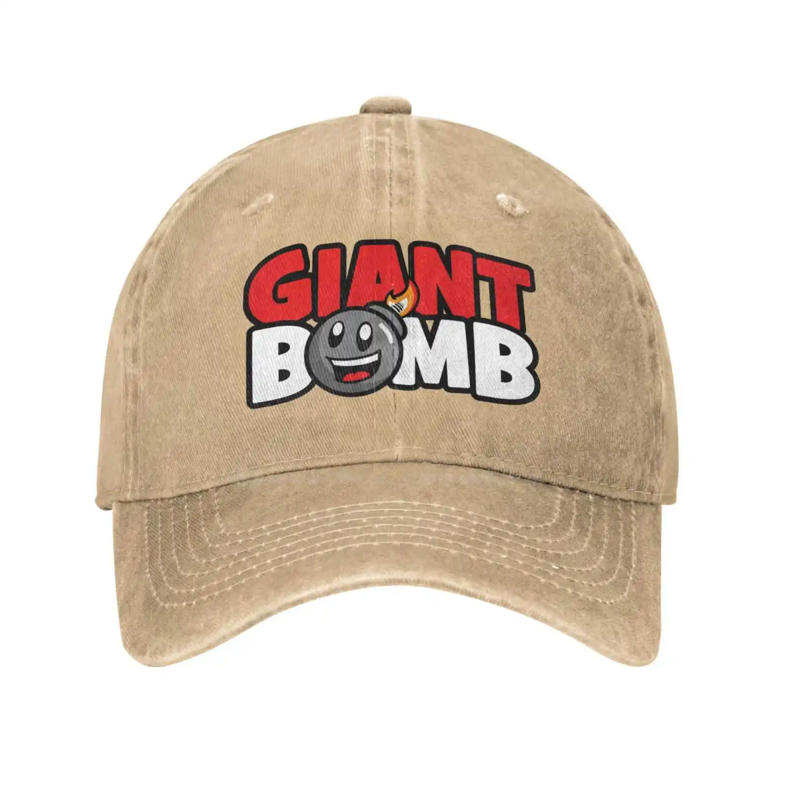 

Giant Bomb Top Quality Logo Denim cap Baseball cap Knitted hat