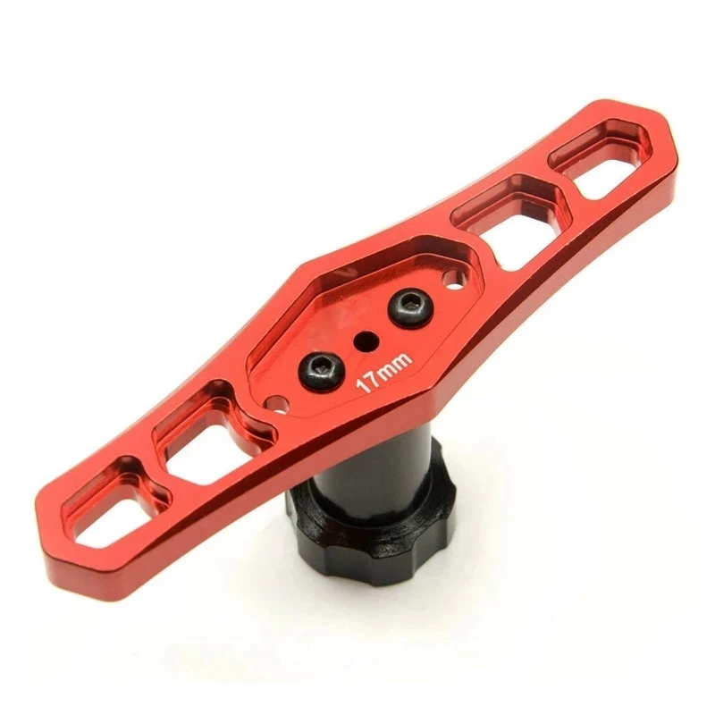 

17 мм колесный гаечный ключ для разборки шин инструмент для 1/8 RC модели автомобиля грузовика Инструменты для ремонта