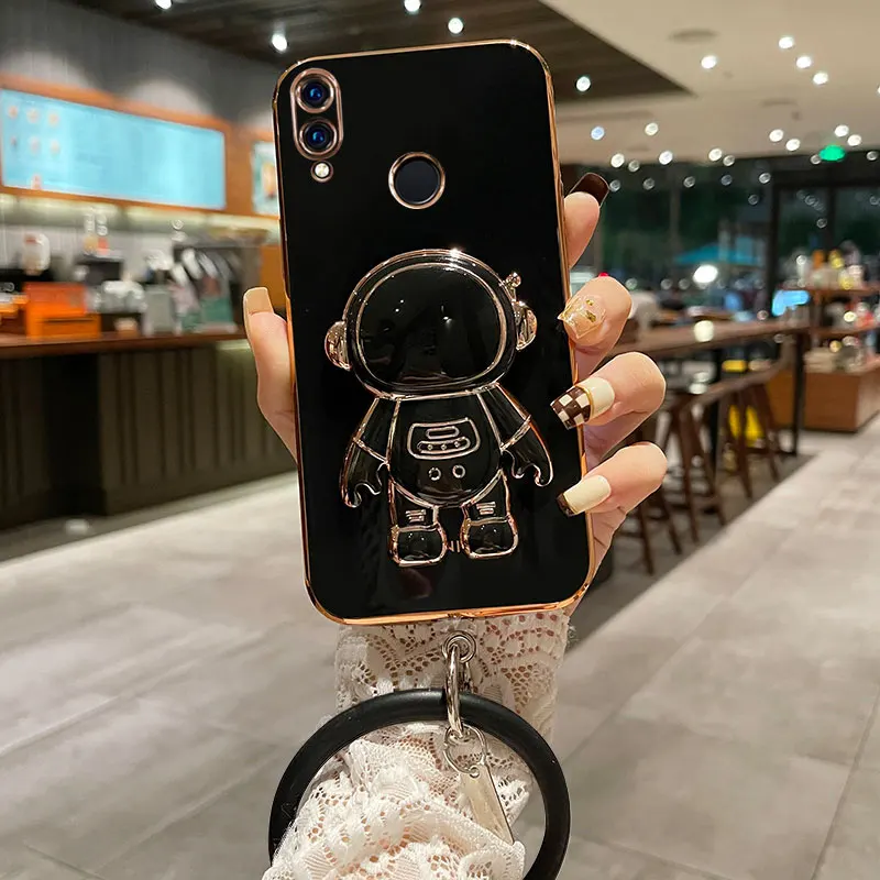 

Luxury Bracelet Astronaut Case For Honor 8X Holder phone Cases For Honor 8x max Protection Cover Case Honor8x max