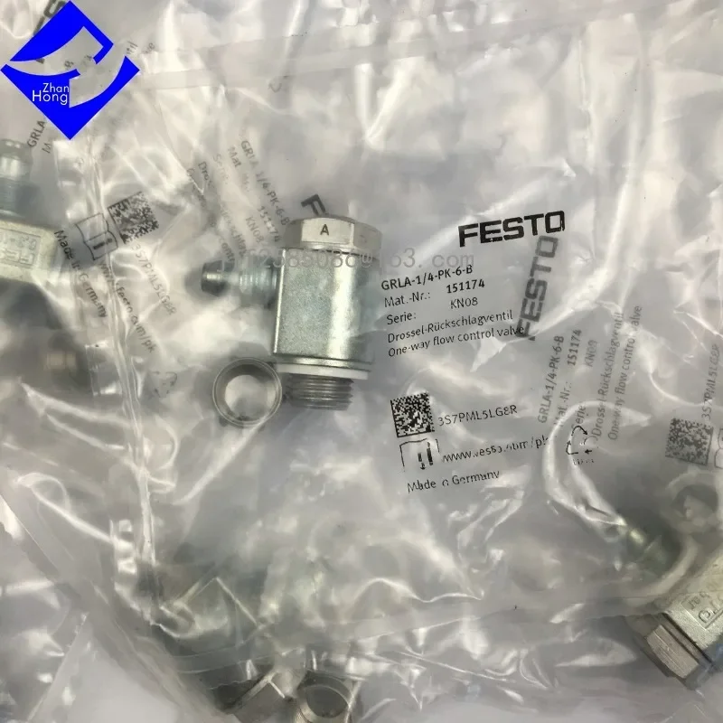 FESTO Подлинный Оригинал 151174 ГРЛА-1/4-ПК-6-Б 151178 ГРЛА-3/8-Б 151179 ГРЛА-1/2-Б 151180 ГРЛ-3/4-Б Цена