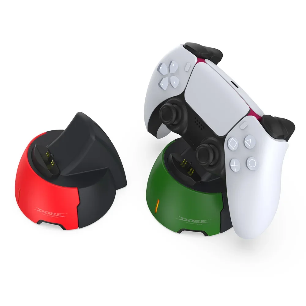 Портативный беспроводной контроллер PS5 одинарная подставка для зарядки