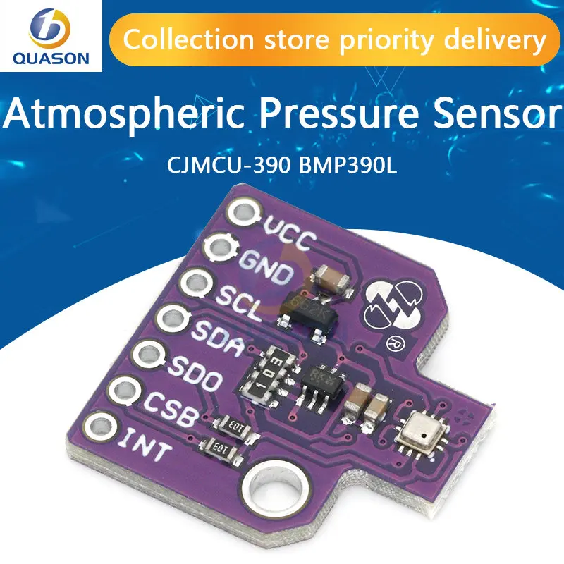 

CJMCU-390 BMP390L Digital atmospheric pressure sensor replaces bmp388 and bme280