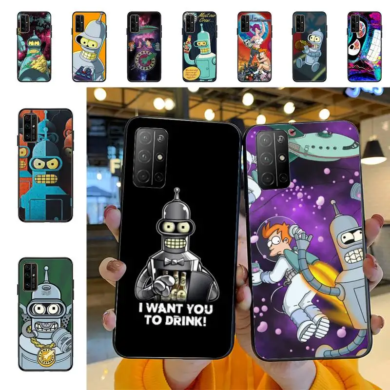 

Cartoon Amine Cute F-Futuramas Phone Case for Huawei Honor 10 i 8X C 5A 20 9 10 30 lite pro Voew 10 20 V30