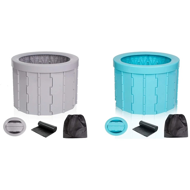 

Portable Folding Toilet Porta Potty Car Toilet Camping Toilet For Travel Toilet Seat For Camping Hiking Beach