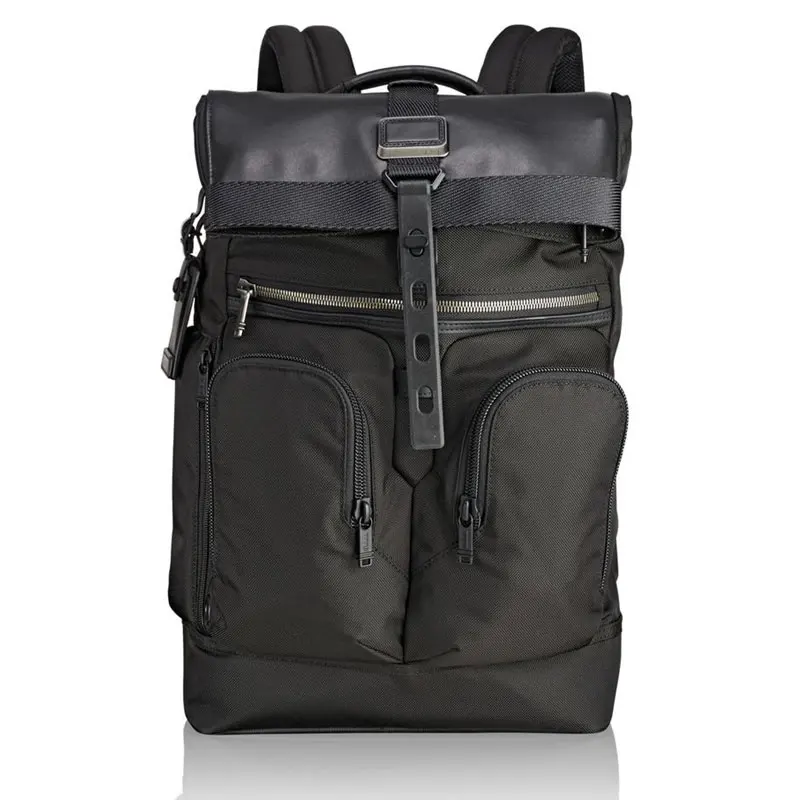 

Brand Laptop Bags Waterproof Nylon Men's Business Casual Backpack Portable 17 Inch Computer Bag