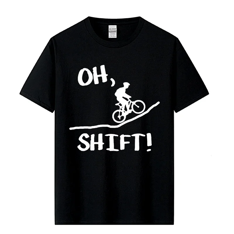 Мужская футболка с коротким рукавом для езды на велосипеде модная семейная