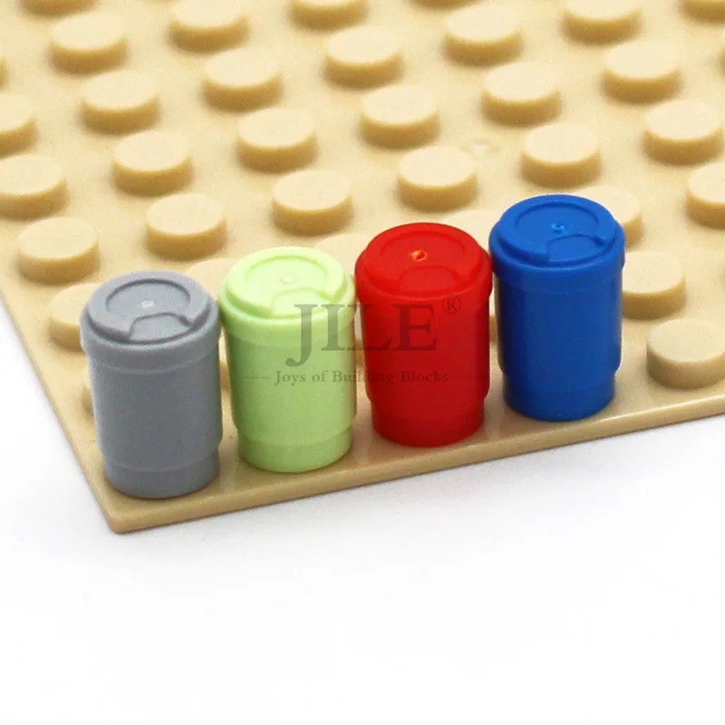 Строительные блоки Moc 20 шт. посуда кофейная чашка вынос без верхнего отверстия 15496