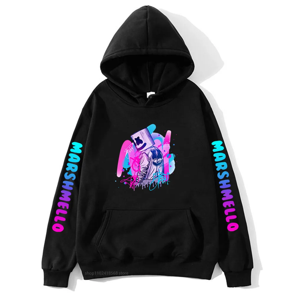 

Anime Marsmello Hoodies Hip Hop Harajuku Sweatshirts women Clothing Cute Aesthetic Streetwear Men Funko Pop Heavy Mental Hoody