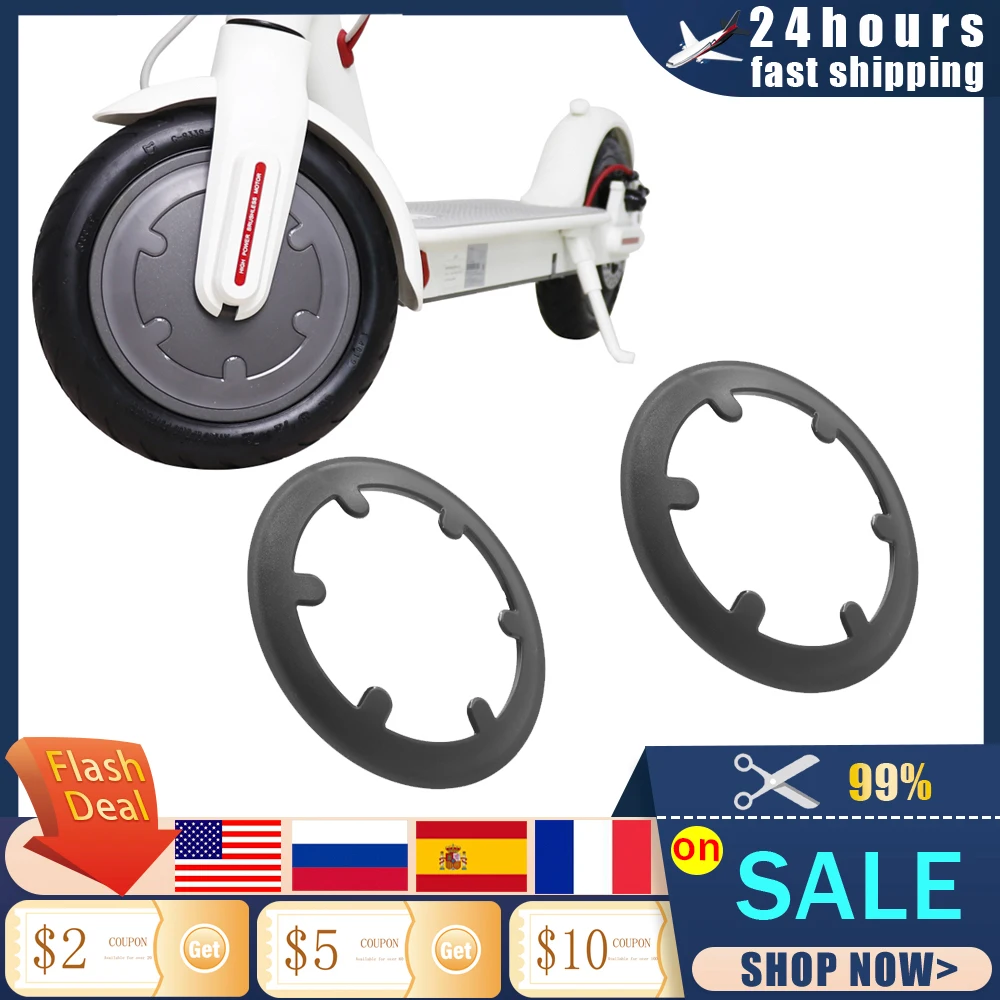 

Replacement Engine Motor Hub Trim Ring for Xiaomi M365 Pro Electric Scooter Wheel Tyre Plastic Decorative Cover Repair Parts