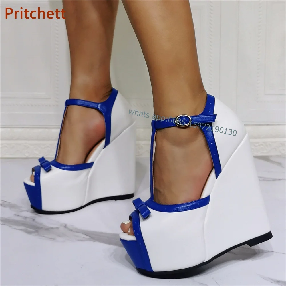 Сандалии с открытым носком на высоком каблуке бантом