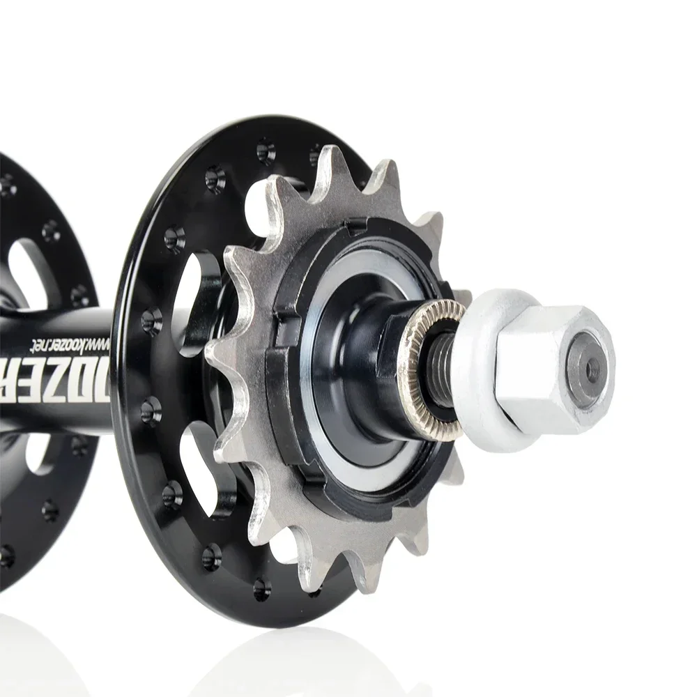 Односкоростной велосипед Koozer FX200 уличная гусеница сзади 10x120 мм 24 часа 32 отверстия