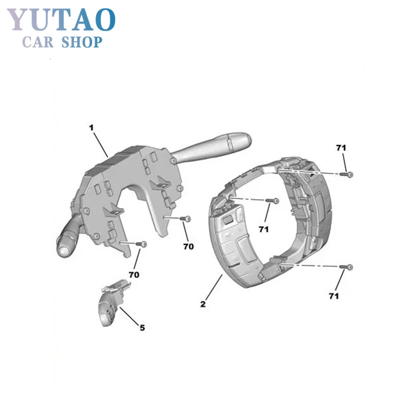 Многофункциональный контроллер в сборе переключатель рулевой колонки