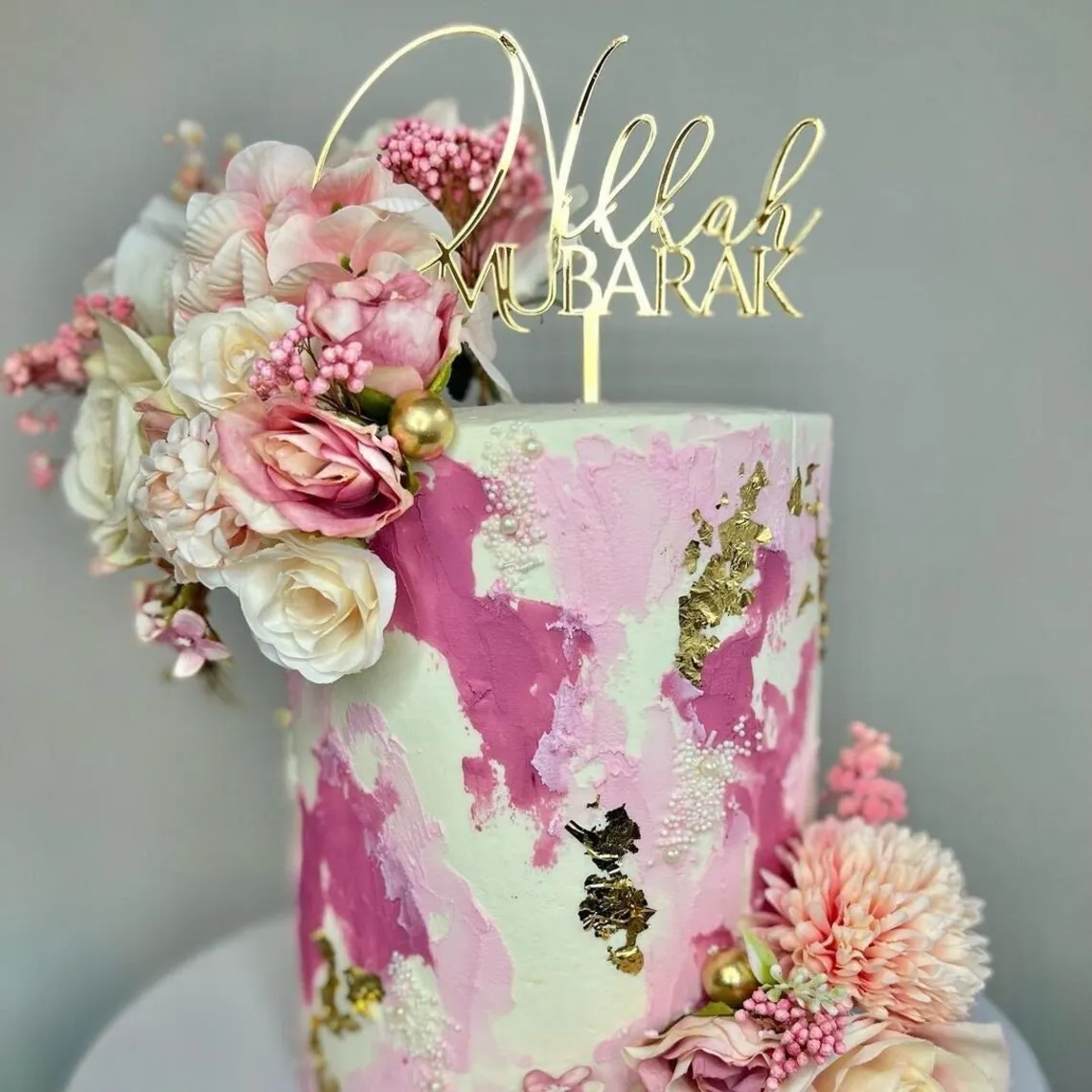 Топпер для торта Nikka Mubarak топпер свадебного Свадебный декор украшение