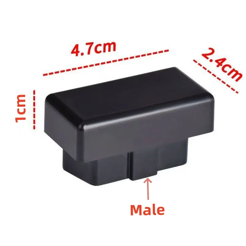 

J1962 Пылезащитный разъем OBD Беспыльная крышка OBD2 Пылезащитный колпачок для защиты цепи автомобильного интерфейса OBDII