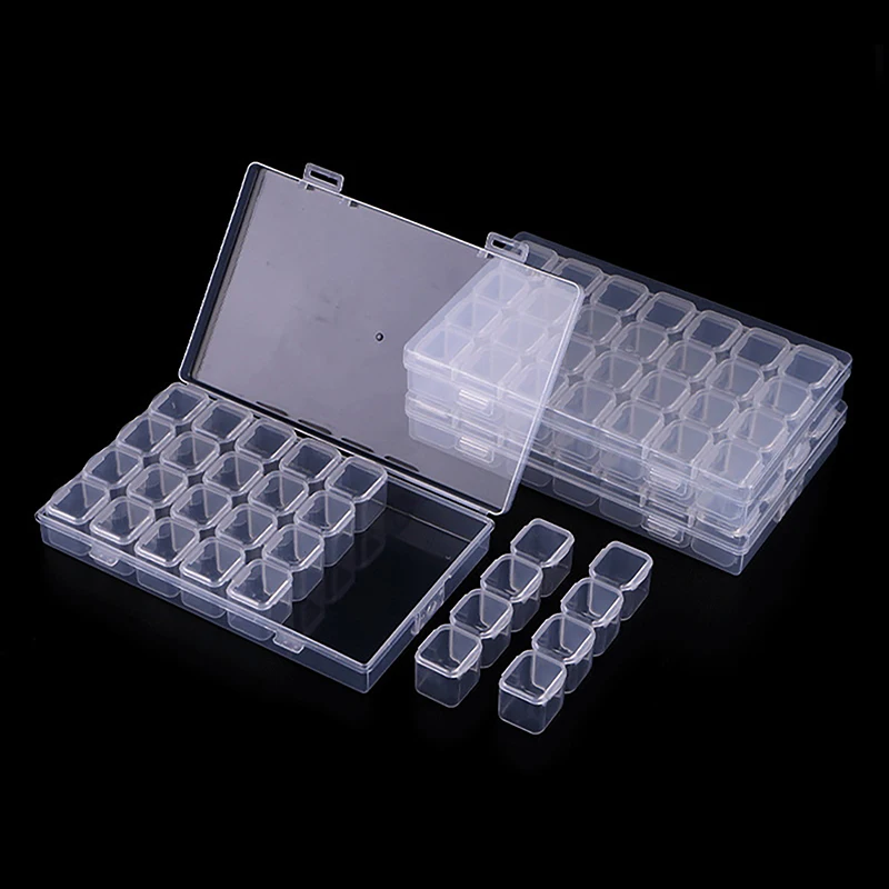 Органайзер для шитья ювелирных изделий 28 цветов