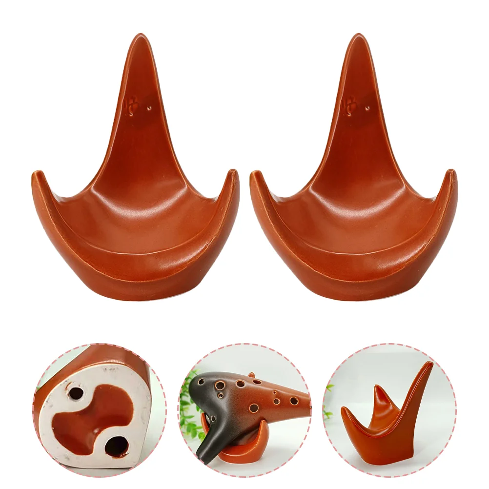 

Ocarina Stand Holder Ceramic Rack Display Tillandsia Instrumentpottery Air Altoholdersairplant Container Supply Stands Holding