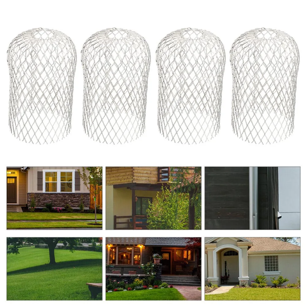 

Aluminum Leaf Debris Mud Trap Leaf Debris Mud Trap Durable Non-corrosive Waterproof 150x80mm For Gutter Guards